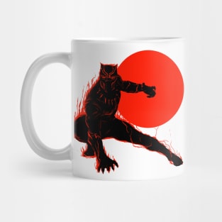 Sunset Panther Mug